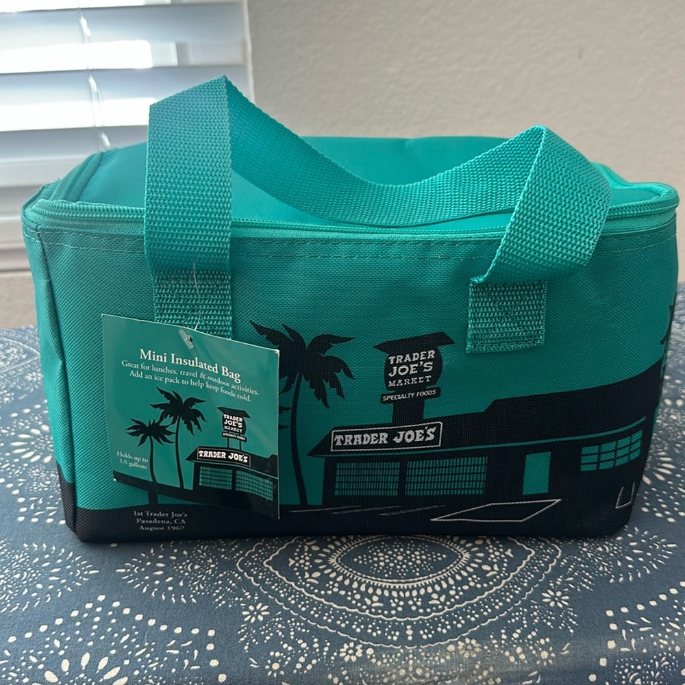 Trader Joe's mini cooler bag